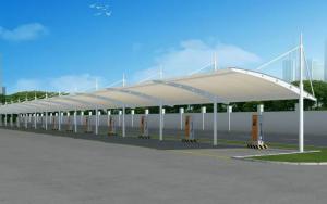 龙泉市膜结构停车棚