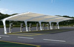 龙泉市膜结构停车棚