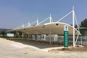 龙泉市膜结构停车棚